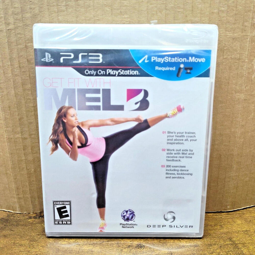 Get Fit With Mel B (Sony PlayStation 3, 2010), Sealed Pre-owned, Spice Girl, PS3